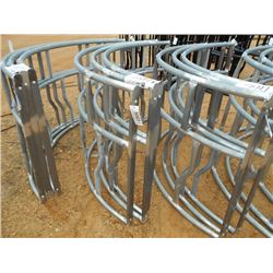 5' RD GALV BALE FEEDER