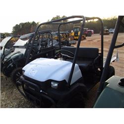 KAWASAKI MULE 4X4, S/N JK9AFCE175B540257, BRUSH GUARD, DUMP BED, ROLLBAR, METER READING 729 HOURS (C
