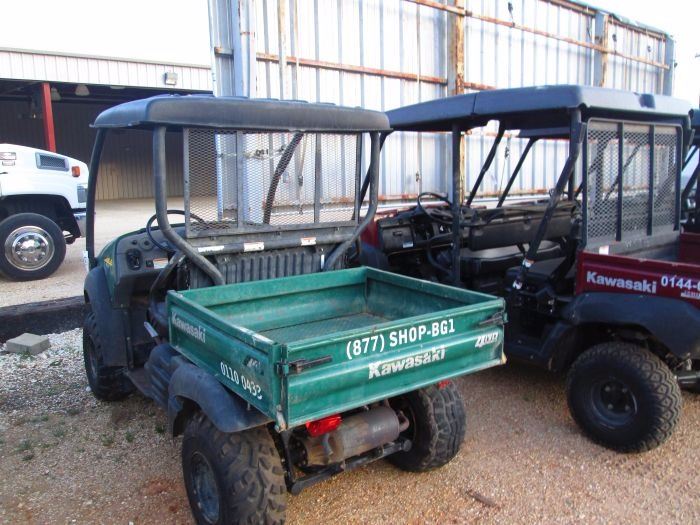 KAWASAKI 610 MULE, S/N 1K1AEEA10BB556320 (11 YR) 4X4, DUMP BED, METER