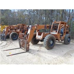 LULL 644B-37 TELESCOPIC FORKLIFT, S/N V12T15-0101, 6,000# CAPACITY, METER READING 5,812 HOURS
