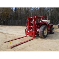 MANITOU M230HC-PL FORKLIFT, S/N M230H036, 3,600LB CAPACITY, TRIPLE STAGE, 7' FORKS, SIDE SHIFT