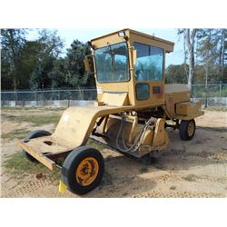 ROSCO RB38 SWEEPER, S/N 32737, ECAB, 8' BROOM, METER READING 2,959 HOURS