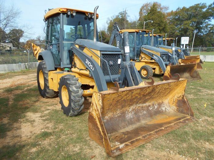 JOH DEERE 310SJ 4X4 LOADER BACKHOE, S/N 143191 (07 YR) EXTENDAHOE, GP
