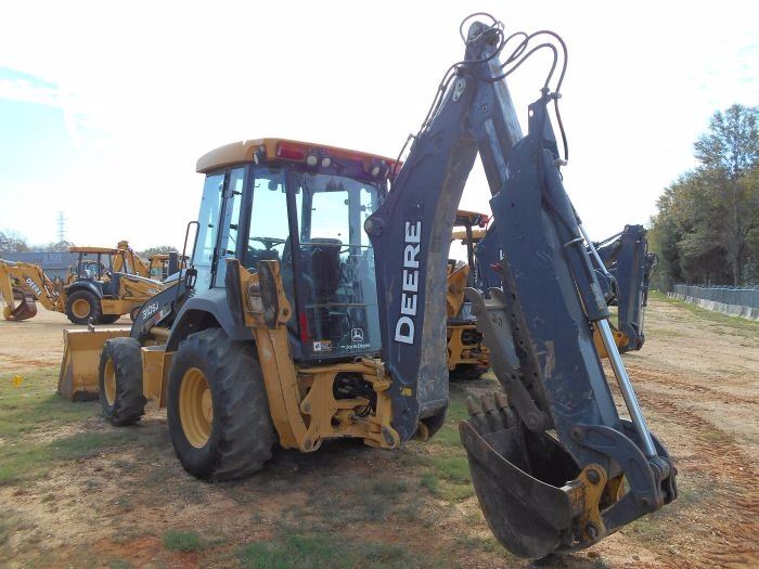 JOH DEERE 310SJ 4X4 LOADER BACKHOE, S/N 143191 (07 YR) EXTENDAHOE, GP