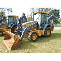 JOHN DEERE 310SJ 4X4 LOADER BACKHOE, S/N 196780 (11 YR) EXTENDAHOE, GP BUCKET, QUICK COUPLER, 24" HO