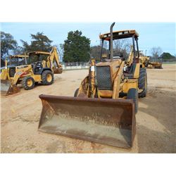 JOHN DEERE 310D LOADER BACKHOE, S/N 779542, GP BUCKET, 24" HOE BUCKET, CANOPY, METER READING 7,196 H