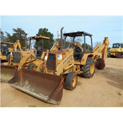 JOHN DEERE 310C LOADER BACKHOE, S/N 761211, GP BUCKET, 24" HOE BUCKET, CANOPY, METER READING 3,361 H