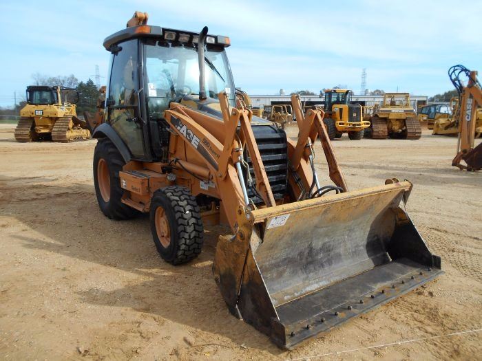 CASE 580 SUPER M 4X4 LOADER BACKHOE, S/N N8C505846, MP BUCKET, 24" HOE