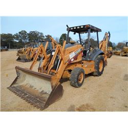CASE 580 SUPER M 4X4 LOADER BACKHOE, S/N JJG0279211, EXTENDAHOE, GP BUCKET, 24" HOE BUCKET, CANOPY, 
