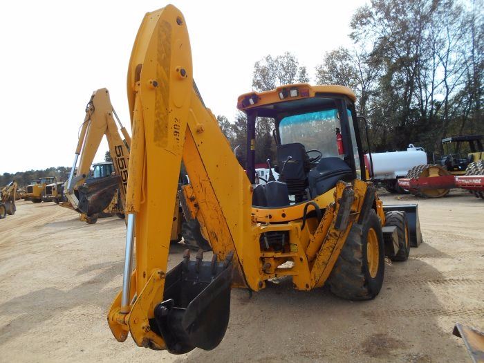 JCB 214 4X4 LOADER BACKHOE, S/N 903915, GP BUCKET, 24" HOE BUCKET
