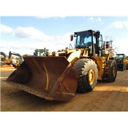 CAT 980G WHEEL LOADER, S/N 2KR03491 (2000 YR) GP BUCKET, ECAB W/AIR, 29.5R25 TIRES, 30,152 HOURS