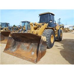 CAT 966H WHEEL LOADER, S/N A6D02530, (09 YR) GP BUCKET, ECAB W/AIR, 26.5R25 TIRES, METER READING 11,