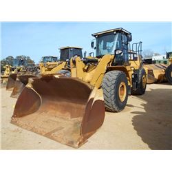 CAT 950K WHEEL LOADER, S/N R4A00990, (12 YR), GP BUCKET, ECAB W/AIR, TIRES, BACK-UP CAMERA, 23.5R25 
