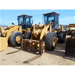 CAT 938G II WHEEL LOADER, S/N RTB01773 (06 YR) FORKS, ECAB W/AIR, 20.5R25 TIRES, METER READING 15,44