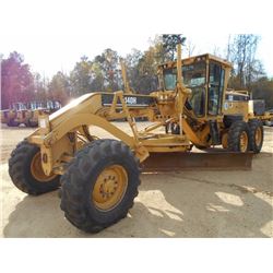 CAT 140H MOTOR GRADER, S/N APM01881 (05 YR) 14' HYD MOLDBOARD W/TIP CONTROL, SCARIFIER, ECAB W/AIR, 