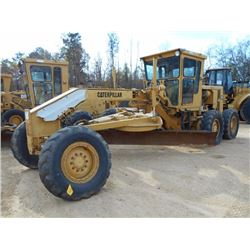 CAT 12G MOTOR GRADER, S/N 61M15012 (94 YR) 14' HYD MOLDBOARD W/TIP CONTROL, ECAB W/AIR, 14.00-24 TIR