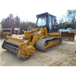 CAT 953C TRACK GRINDER, S/N 2ZN01978, 7' GRINDING HEAD, BUCKET, ECAB W/AIR, GP BUCKET