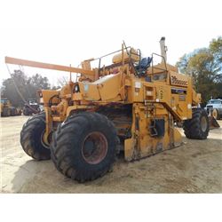 CMI RS-650 SOIL STABILIZER, S/N 543240, BULLET TEETH, 750/65R26 TIRES, METER READING 3,931 HOURS