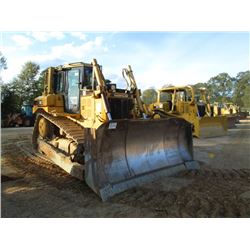 CAT D6R XL CRAWLER TRACTOR, S/N 4ZF16283 (05 YR) STRAIGHT BLADE W/HYD TILT, EROPS W/AIR, SWEEPS, SCR