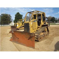 CAT D5N XL CRAWLER TRACTOR, S/N AGG01089, (04 YR) 6 WAY BLADE, ECAB W/AIR, SWEEPS, SCREENS, METER RE