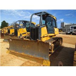 JOHN DEERE 700J LGP CRAWLER TRACTOR, S/N 149552, (07 YR) 6 WAY BLADE, ECAB W/AIR, SWEEPS, REAR SCREE