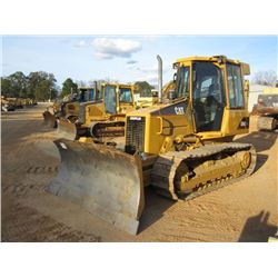 CAT D5GXL CRAWLER TRACTOR, S/N WGB02446, (05 YR) 6 WAY BLADE, ECAB W/AIR, METER READING 5,589 HOURS