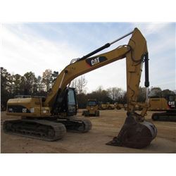 CAT 324DL HYDRAULIC EXCAVATOR, S/N PYT00153 (10 YR) 9'10" STICK, 54" BUCKET, ECAB W/AIR, METER READI