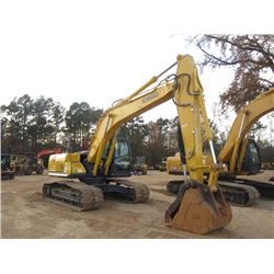 KOBELCO SK210LC-9 HYDRAULIC EXCAVATOR, S/N Y013-10170, 8'6" STICK, 42" BUCKET, HYD THUMB, ECAB W/AIR