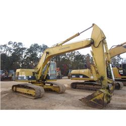 KOMATSU PC220LC-6 HYDRAULIC EXCAVATOR, S/N 21712, 8' STICK, 48" BUCKET, THUMB, ECAB