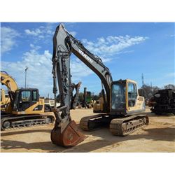 VOLVO EC140B HYDRAULIC EXCAVATOR, S/N V10380, (03 YR) 9' 6" STICK, 30" BUCKET, THUMB, ECAB W/AIR, AU