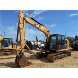 CAT 312EL HYDRAULIC EXCAVATOR, S/N MJB00162 (12 YR) 9'6" STICK, 36" BUCKET, THUMB, ECAB W/AIR, METER
