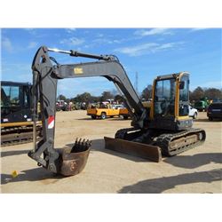 VOLVO ECR88 MINI EXCAVATOR, S/N ECR88Y11223, (06 YR) 5'7" STICK, 24" BUCKET, QUICK COUPLER, AUX HYD,