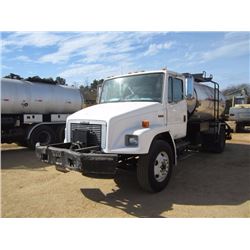 2002 FREIGHTLINER FL70 S/A ASPHALT DISTRIBUTOR TRUCK, S/N 1FUABT6VX2HH31667, CUMMINS DIESEL ENG, 5-2