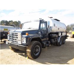 1987 INTERNATIONAL S1900 T/A DISTRIBUTOR TRUCK, S/N 1HTLKTVR5HH435039, IHC DIESEL ENG, 8 SPD TRANS, 