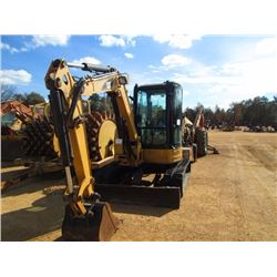 CAT 304C CR HYDRAULIC EXCAVATOR, S/N FPK01113 (06 YR) 54" STICK, 24" BUCKET, ECAB W/AIR (BAD ENGINE)