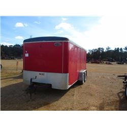 RC 17' X 16' T/A SERVICE TRAILER, S/N M015505, TANK MTD AIR COMPRESSOR, HONDA GAS ENG, OIL, HYD, GRE