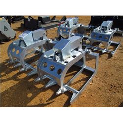 72" HYD GRAPPLE FIT SKID STEER LOADER