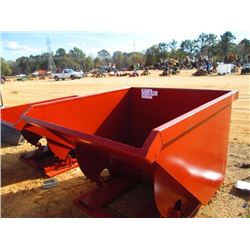 STANDARD DUTY 2 CU YD SELF DUMPING HOPPER, 4,000# CAPACITY