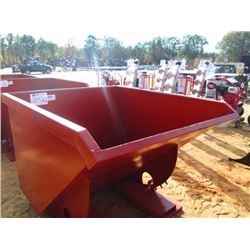 STANDARD DUTY 2 CU YD SELF DUMPING HOPPER, 4,000# CAPACITY