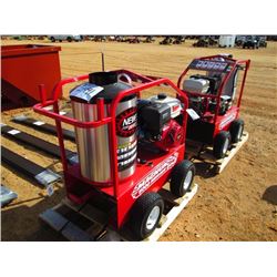 EASY KLEEN MAGNUM 4000 SERIES PRESSURE WASHER, 4,000 PSI, DIESEL FIRE BURNER, ELECT START ENGINE, 15
