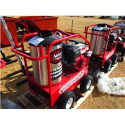 EASY KLEEN MAGNUM 4000 SERIES PRESSURE WASHER, 4,000 PSI, DIESEL FIRE BURNER, ELECT START ENGINE, 15