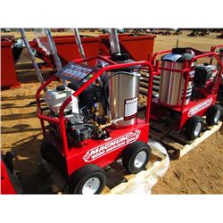 EASY KLEEN MAGNUM 4000 SERIES PRESSURE WASHER, 4,000 PSI, DIESEL FIRE BURNER, ELECT START ENGINE, 15