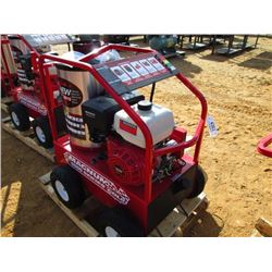 EASY KLEEN MAGNUM 4000 SERIES PRESSURE WASHER, 4,000 PSI, DIESEL FIRE BURNER, ELECT START ENGINE, 15