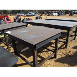 48" X 48" METAL TABLE