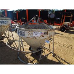 CONCRETE BUCKET 6,600# CAP