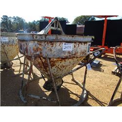 CONCRETE BUCKET 10,800# CAP