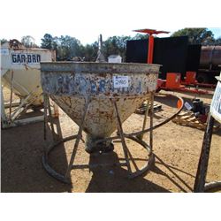 CONCRETE BUCKET 10,800# CAP
