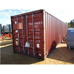 40' STEEL SHIPPING CONTAINER
