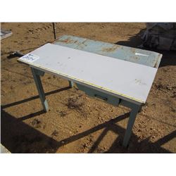 48" METAL TABLE