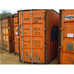20' STEEL SHIPPING CONTAINER